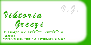 viktoria greczi business card